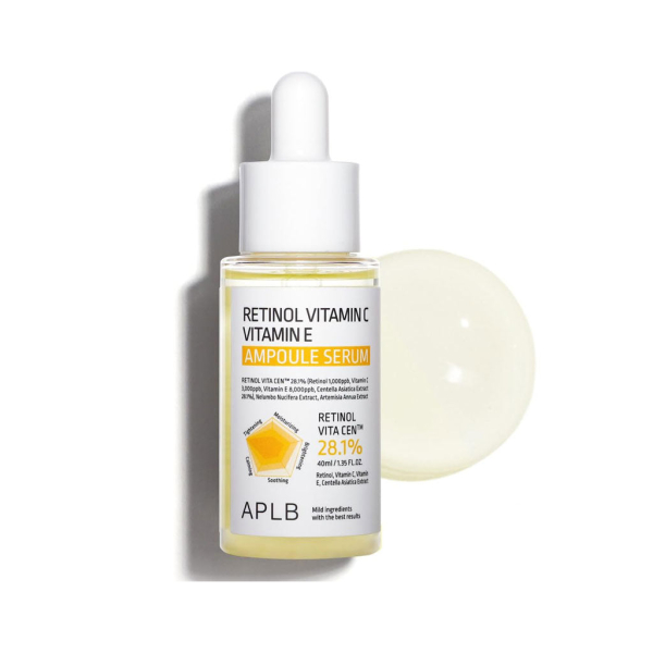 APLB Retinol Vitamin C Vitamin E Ampoule Serum