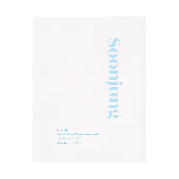 ETUDE HOUSE Soon Jung Panthensoside Sheet Mask 5sheets*25ml