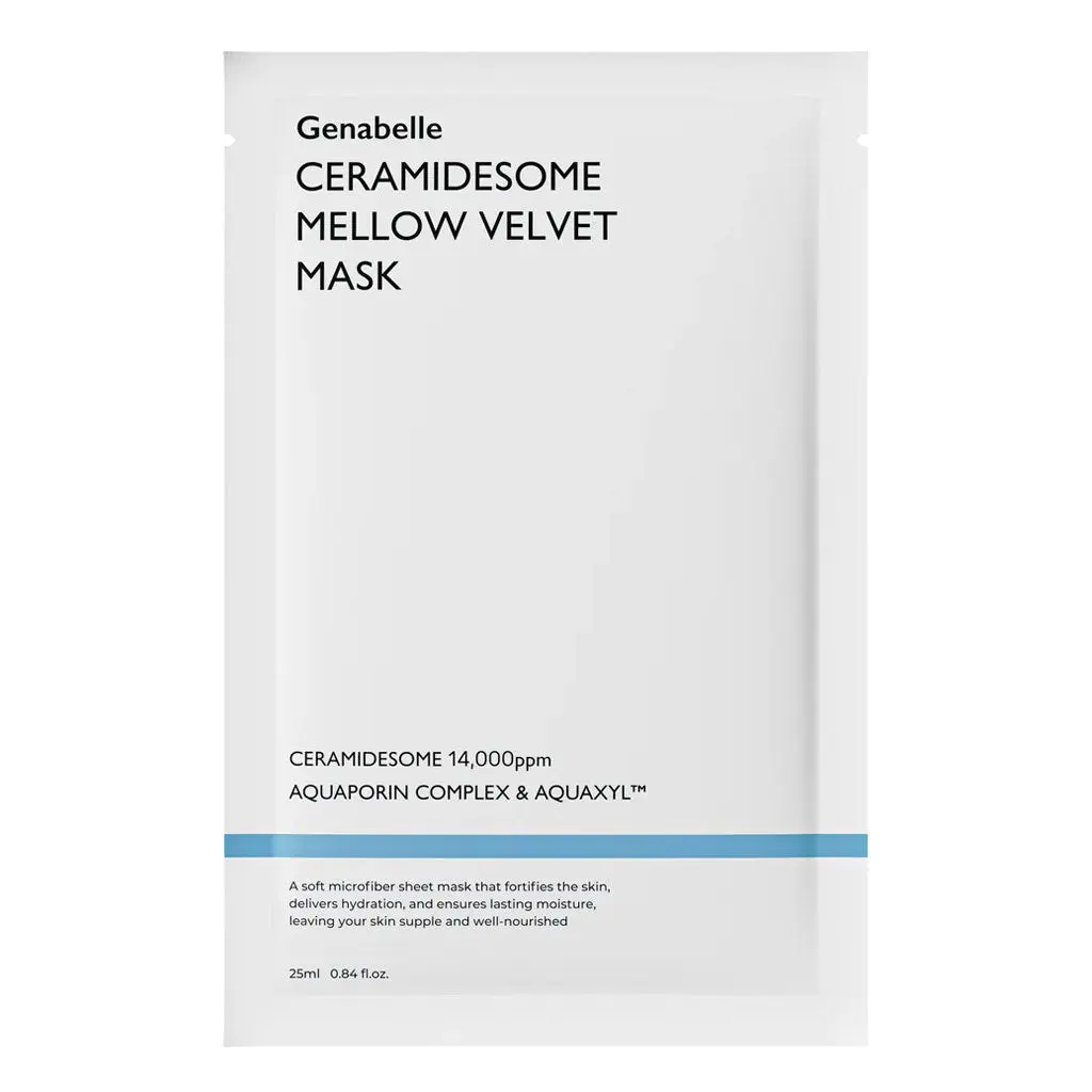 Genabelle Ceramidesome Mellow Velvet Mask 5sheets*25ml