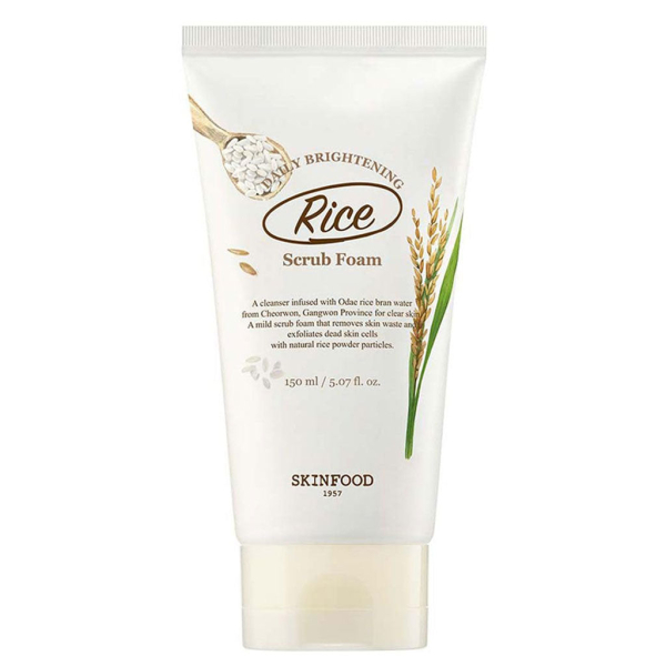 SKINFOOD Rice Daily Brightening Scrub Foam 150ml