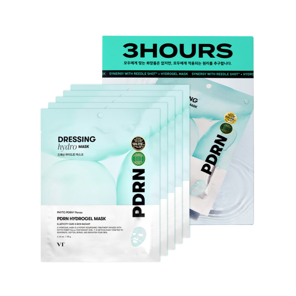 VT PDRN Hydrogel Mask - 1 Box of 4 Sheets