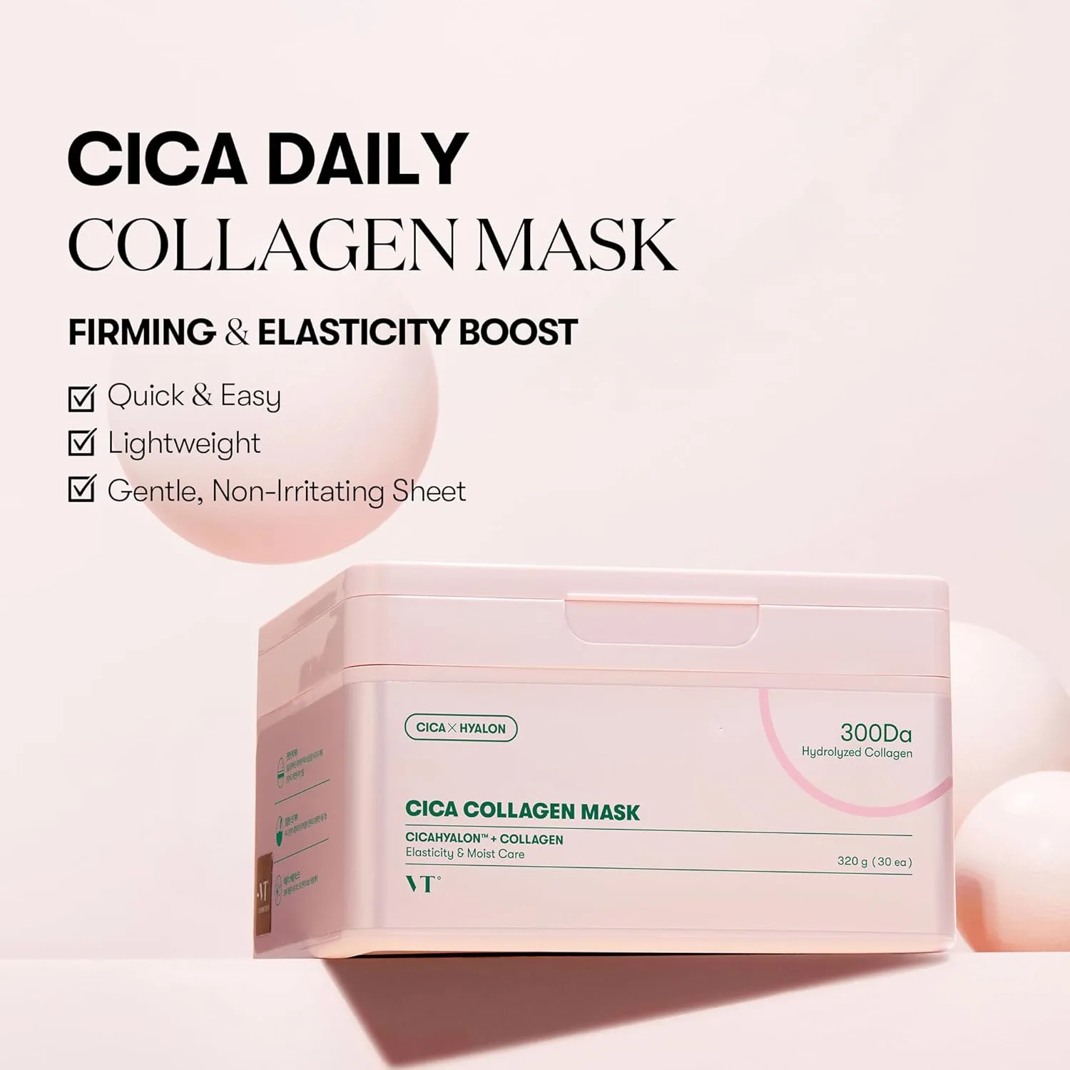 VT Cica Collagen Mask 30 Sheets - Image 3