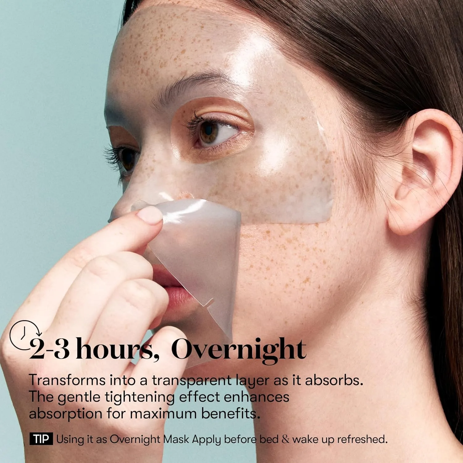 VT PDRN Hydrogel Mask - 1 Box of 4 Sheets - Image 3