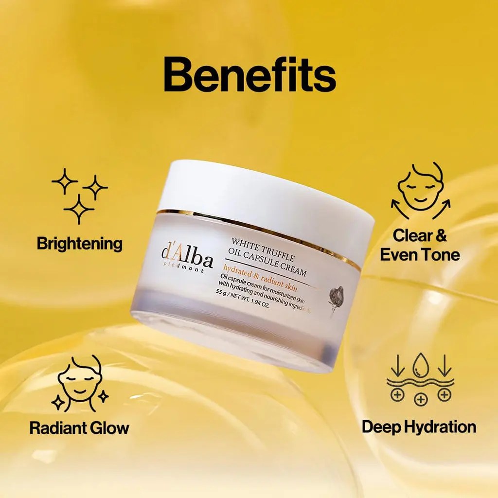 d’Alba White Truffle Oil Capsule Cream 55g