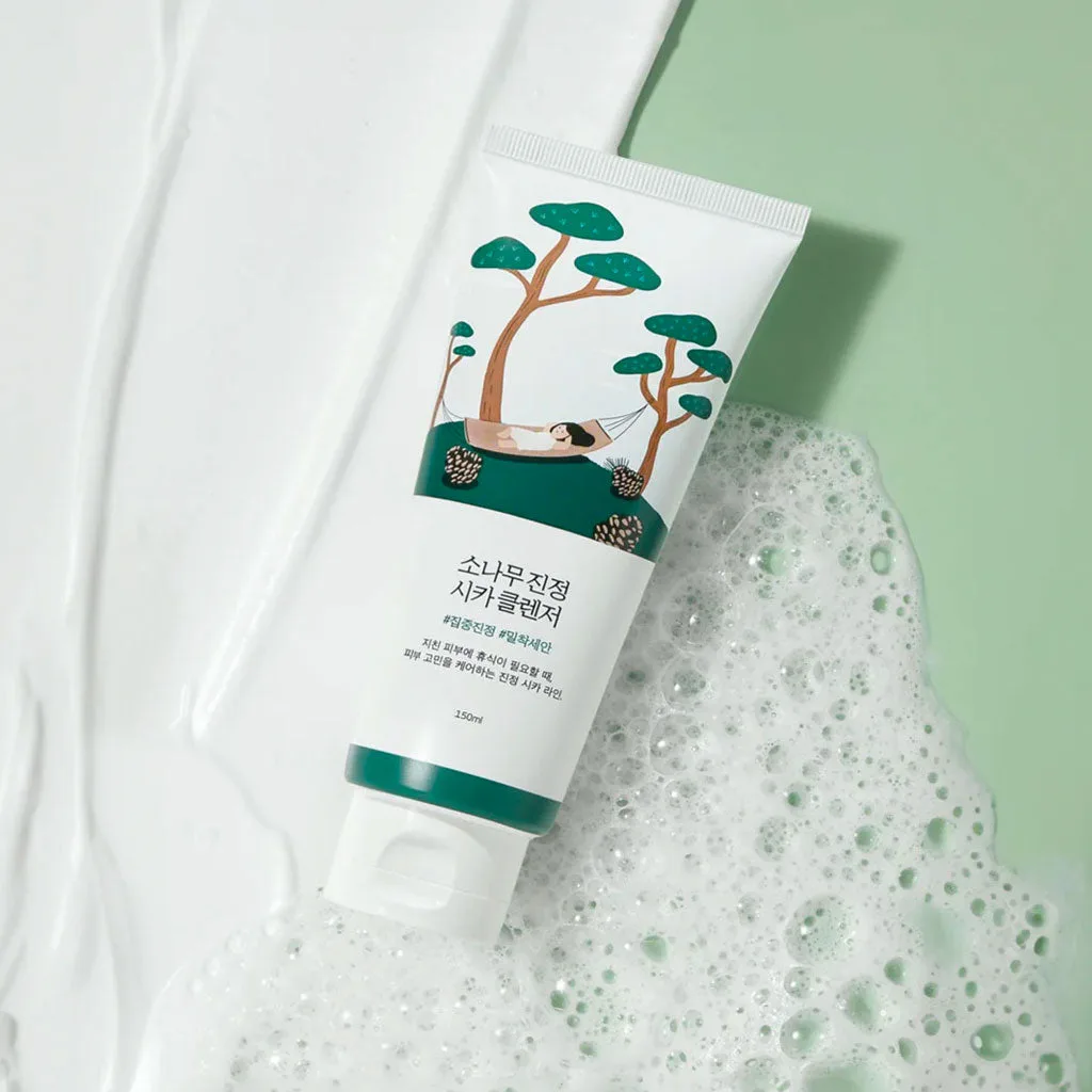 ROUND LAB Pine Calming Cica Cleanser 150ml - Image 2