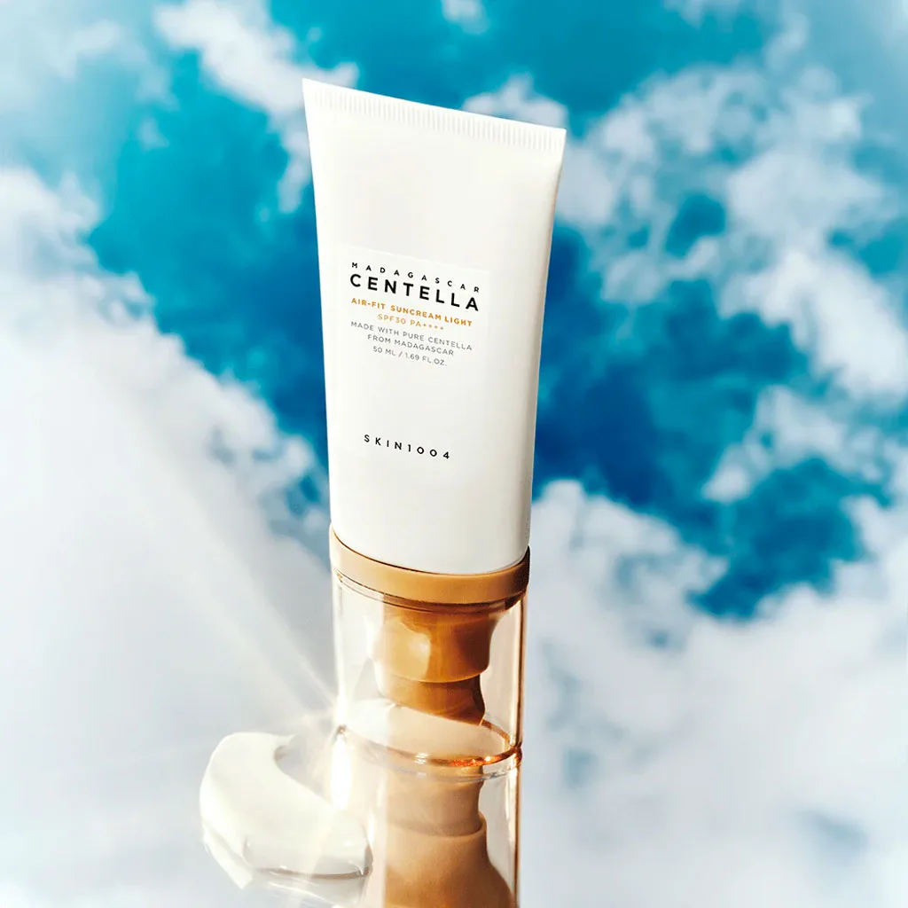 Skin1004 Madagascar Centella Air-Fit Suncream Light 50ml - Image 2