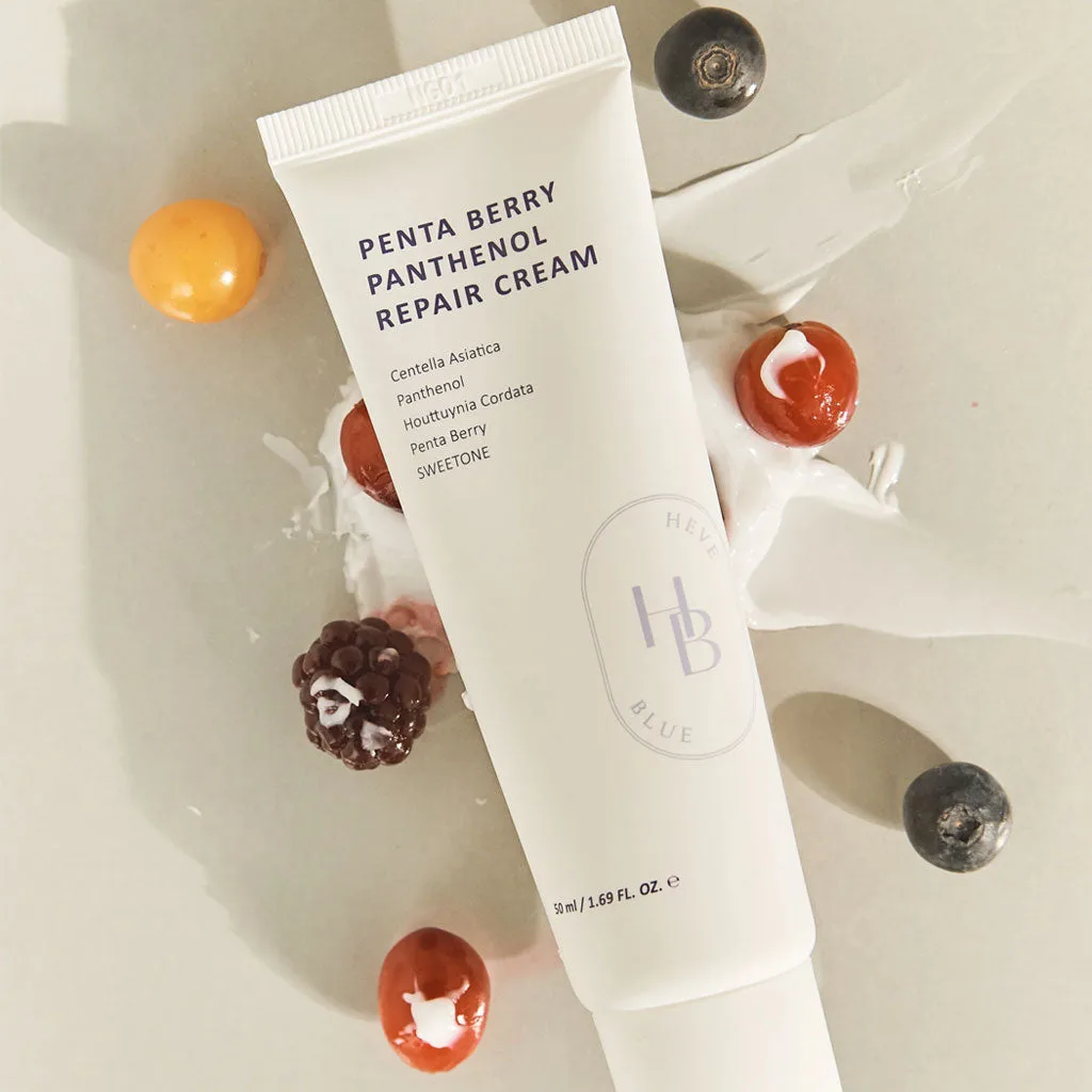 Heveblue Penta Berry Panthenol Repair Cream 50ml - Image 2