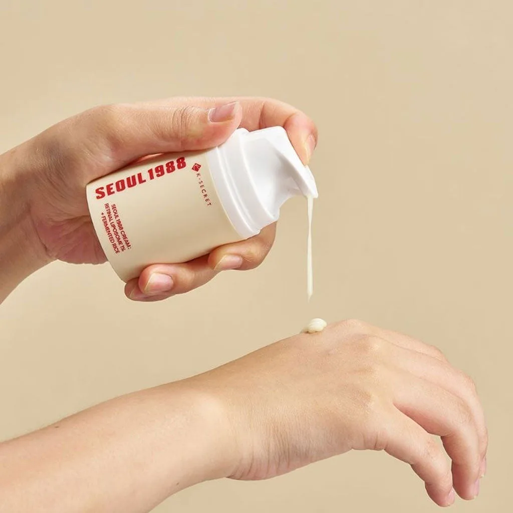 KSECRET SEOUL 1988 Cream : Retinal Liposome 1% + Fermented Rice (50ml) - Image 2