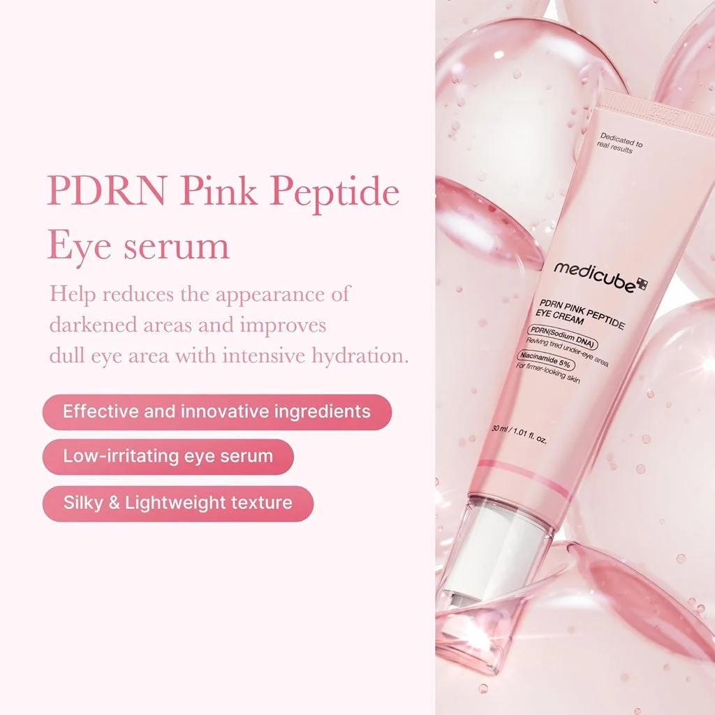 MEDICUBE PDRN Pink Peptide Eye Serum (30ml) - Image 2