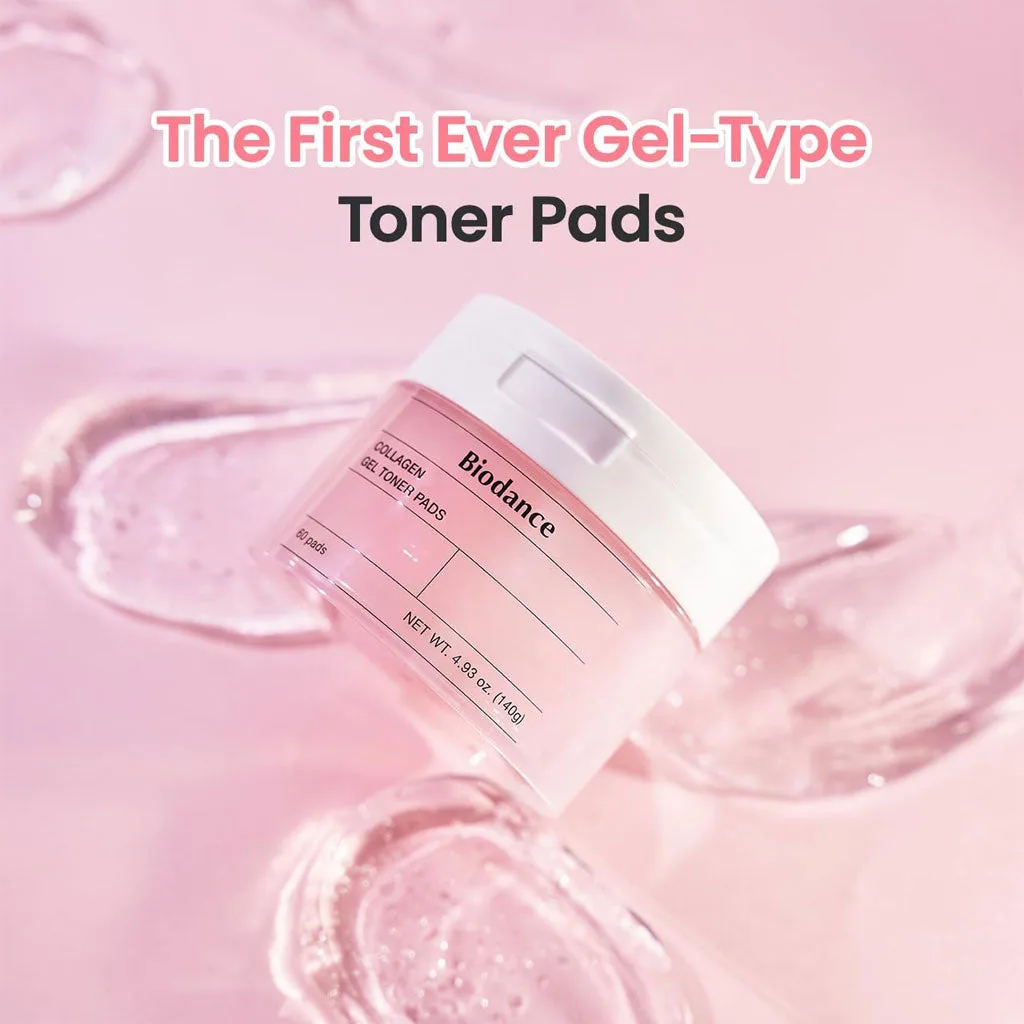 BIODANCE Collagen Gel Toner 60 Pads 140ml - Image 2