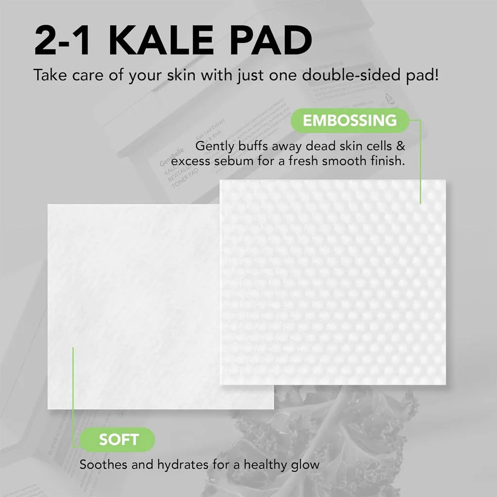 Genabelle Kale 82 Revitalizing Toner Pad (60pc) - Image 3