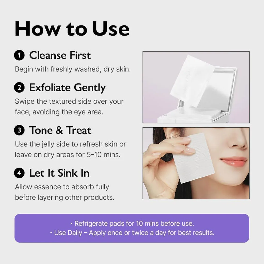 Genabelle Melacare Jelly Touch Dual Pad (60pc) - Image 3