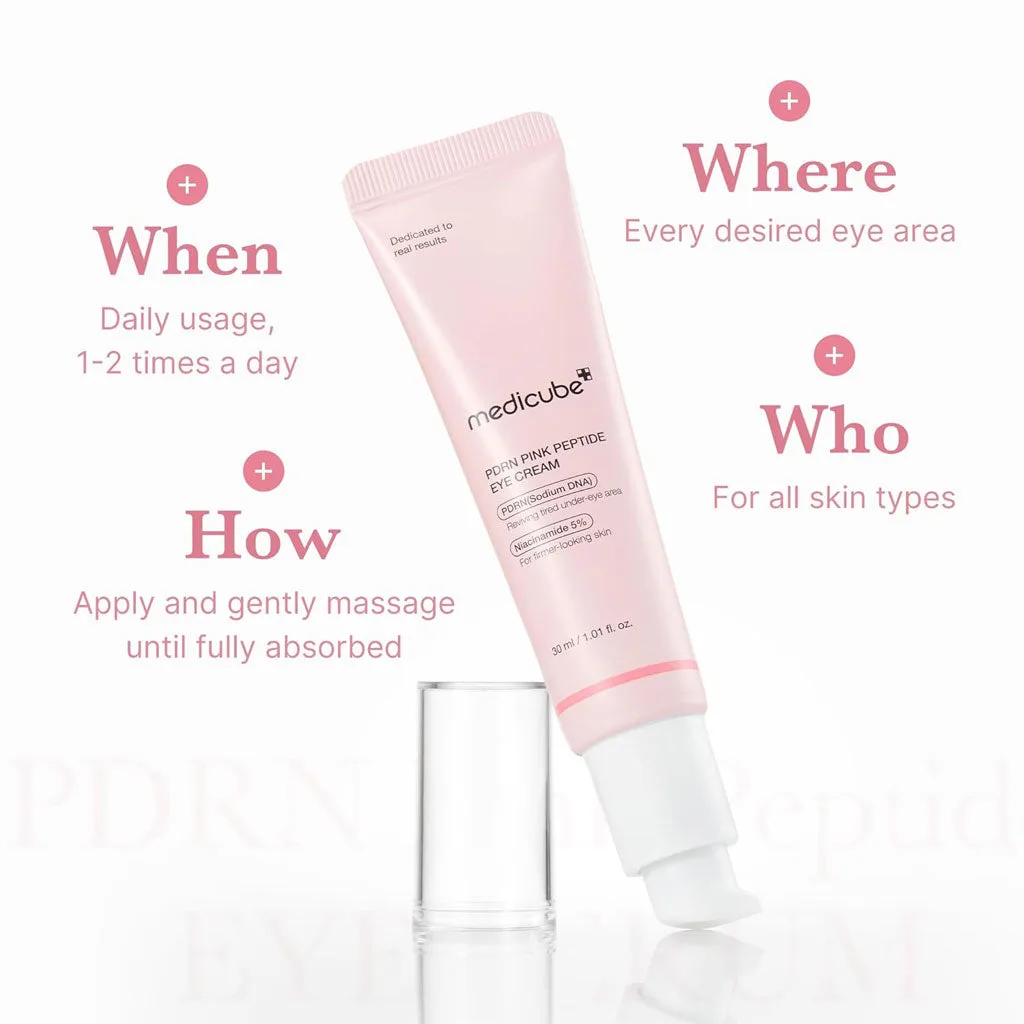 MEDICUBE PDRN Pink Peptide Eye Serum (30ml) - Image 3