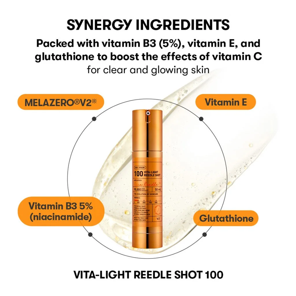 VT COSMETICS Vita Light Reedle Shot 100 50ml - Image 3
