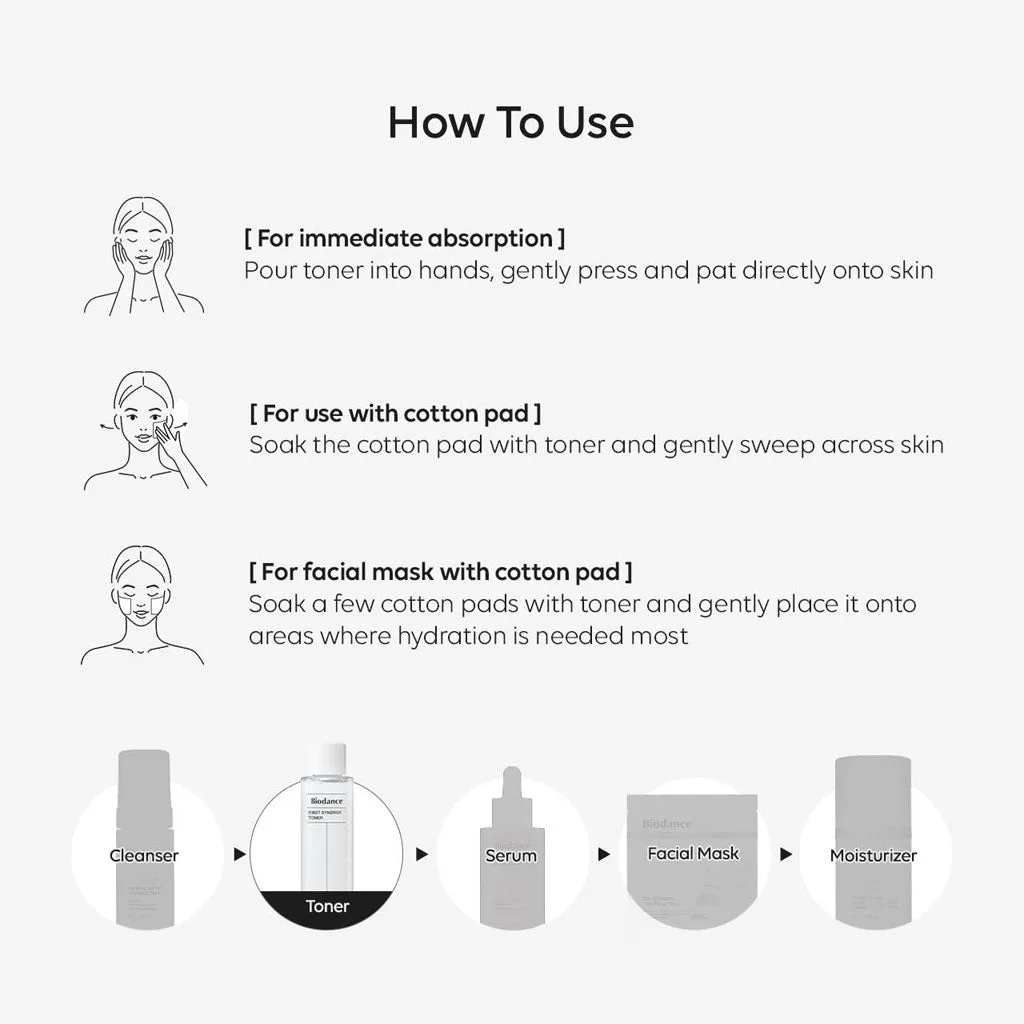BIODANCE First Synergy Toner (150ml) - Image 3