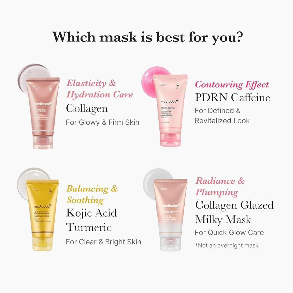 medicube Collagen Milk Toning Wrapping Mask 75ml - Image 4