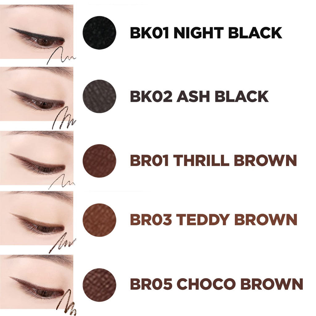 THE SAEM Eco Soul Powerproof Super Slim Eyeliner - Image 4