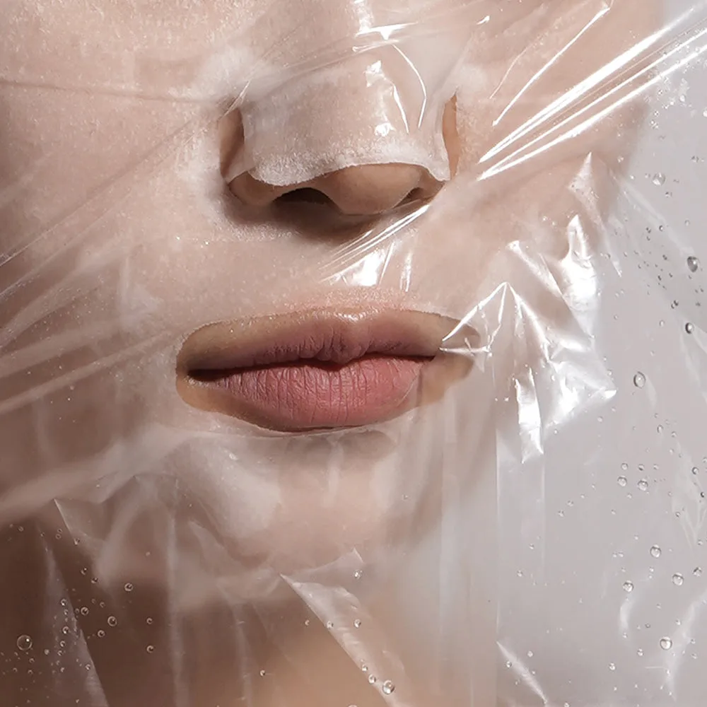 BARULAB Steam Sheets Moisture Shield Oil Lock Facial Mask 5 Packs - Image 2