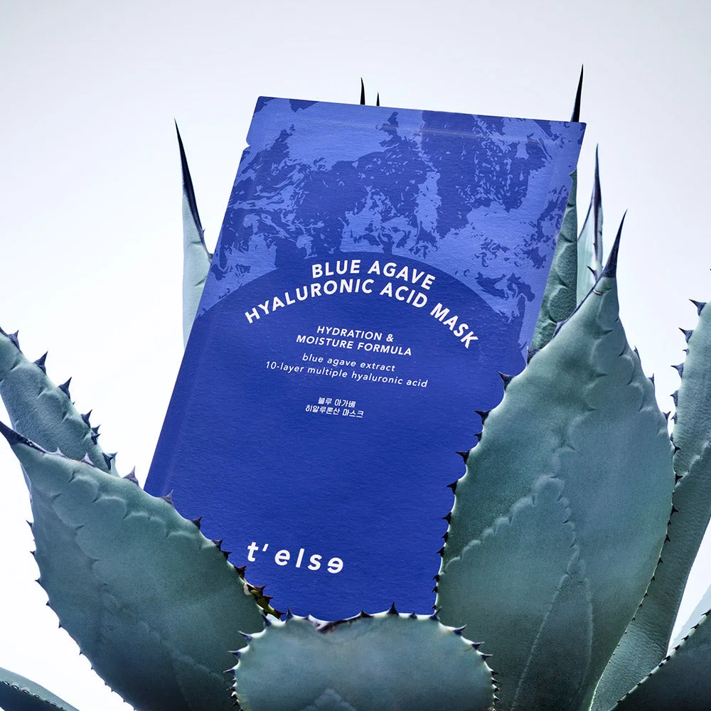 T'ELSE Blue Agave Hyaluronic Acid Mask 5 Pack - Image 2