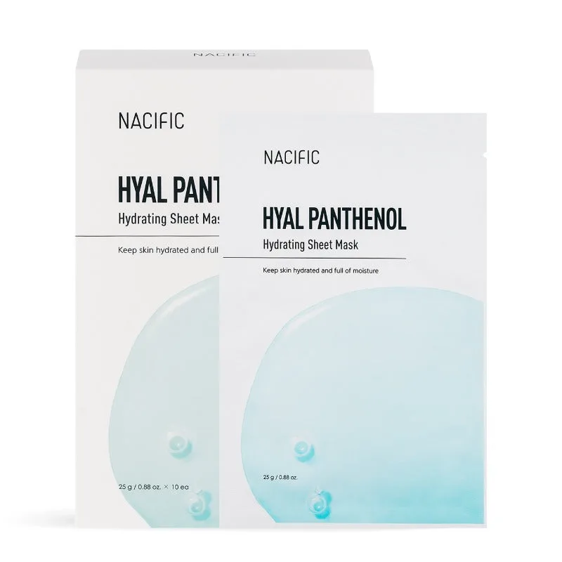 NACIFIC Hyal Panthenol Hydrating Mask Pack 25g x 10ea - Image 2