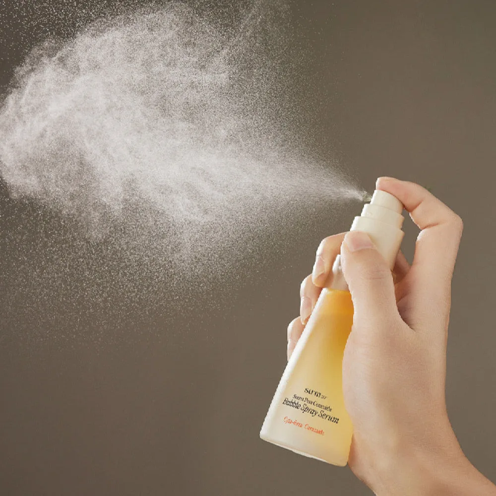 SU:M37 Secret Pore Ceramide Bubble Oil Essence Mist 60ml - Image 2