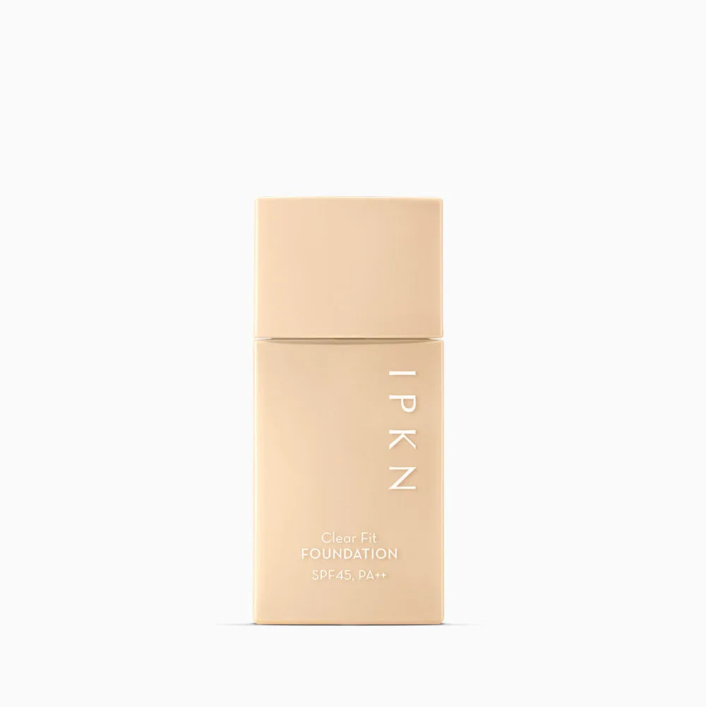 IPKN Clear Fit Foundation SPF45, PA++ 40ml - Image 2