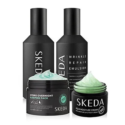 SKEDA Men's Whitening Wrinkle Improvement 4 Pieces Set - Image 2