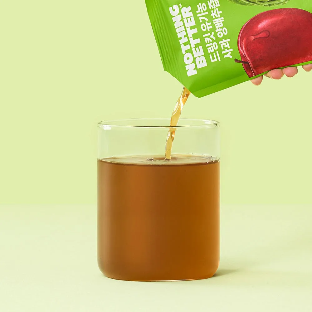 NOTHING BETTER Drinkit Organic Applr Cabbage Juice 100ml 24 Packets - Image 3