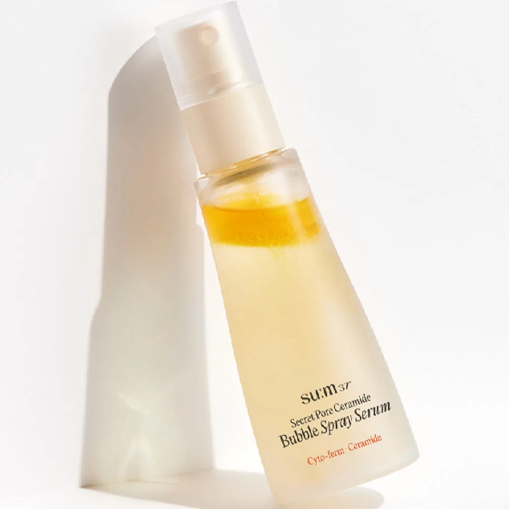 SU:M37 Secret Pore Ceramide Bubble Oil Essence Mist 60ml - Image 3