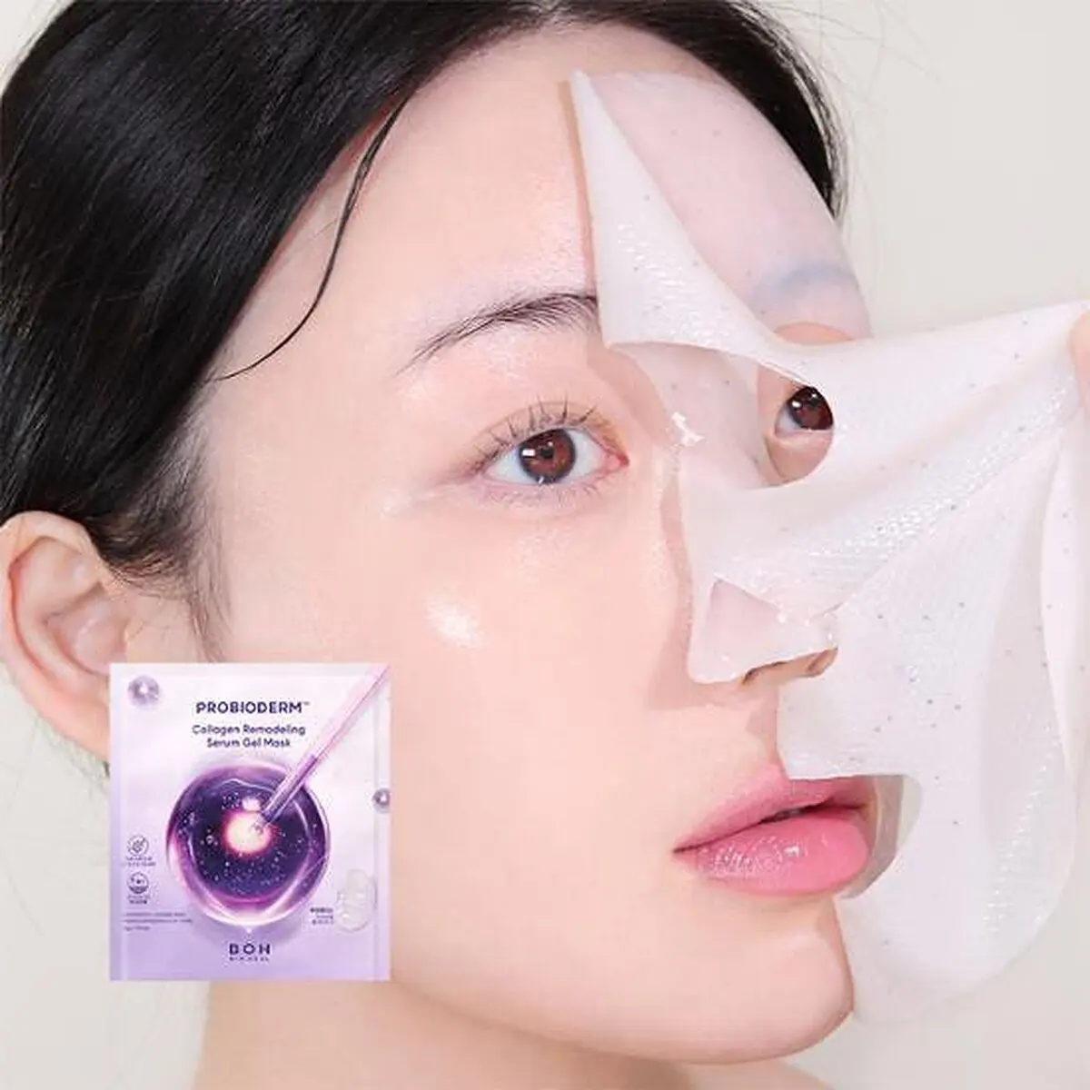 BIOHEALBOH Probioderm Collagen Remodeling Serum Gel Mask 34g x 5 Sheets