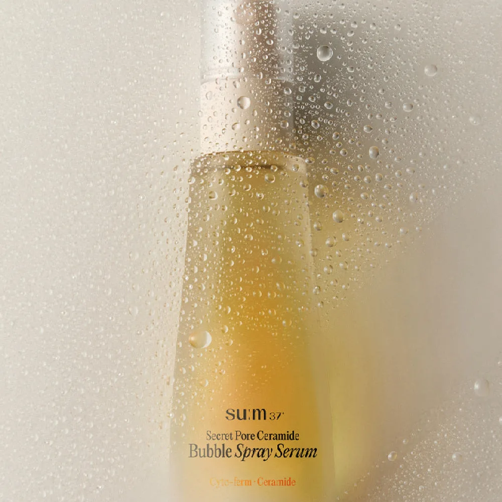 SU:M37 Secret Pore Ceramide Bubble Oil Essence Mist 60ml - Image 4