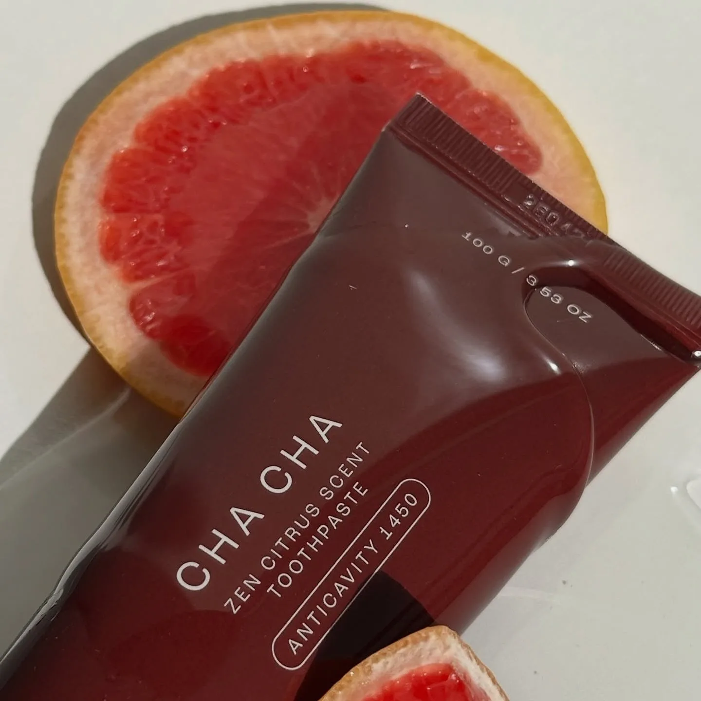 UNPA Cha Cha Zen Grapfruit Scent 1450 High Fluoride Toothpaste 100g - Image 5