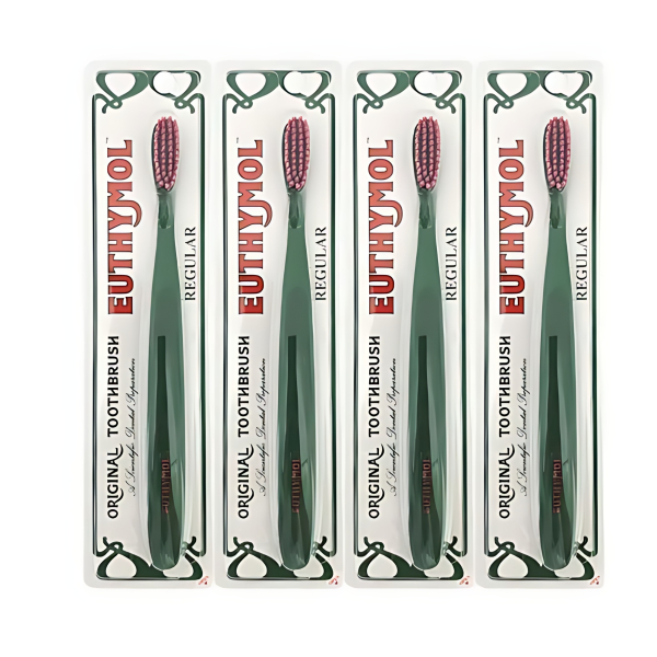 EUTHYMOL Original Toothbrush Regular 4ea