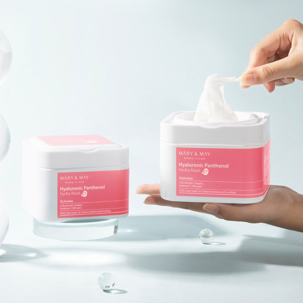 Mary&May Hyaluronic Panthenol Hydra Mask 30pcs