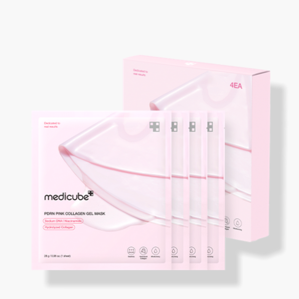 MEDICUBE PDRN Pink Collagen Gel Mask 28g*4sheets
