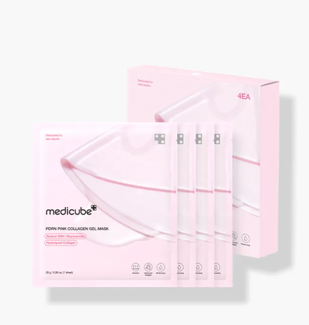 MEDICUBE PDRN Pink Collagen Gel Mask 28g*4sheets