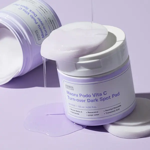 SUNGBOON EDITOR Meoru Podo Vita C Turn-Over Dark Spot Pad 60pcs 140ml