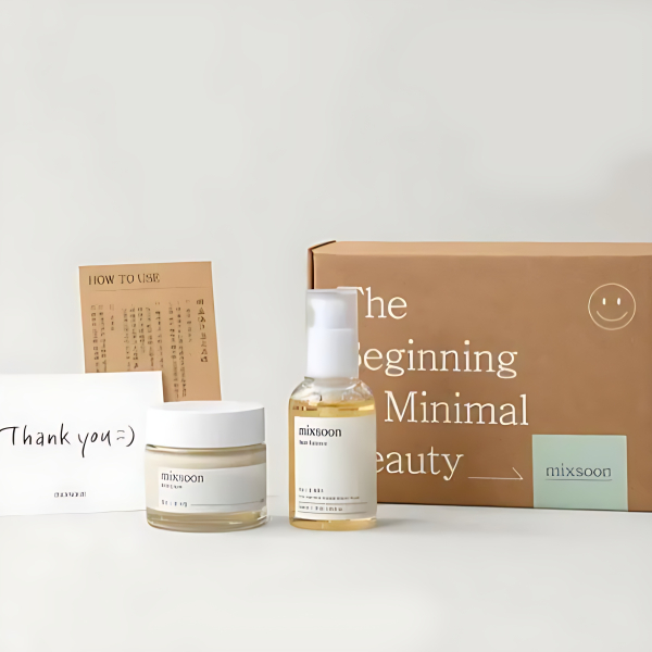 MIXSOON Bean Essence 50ml + Cream 50ml Duo Set