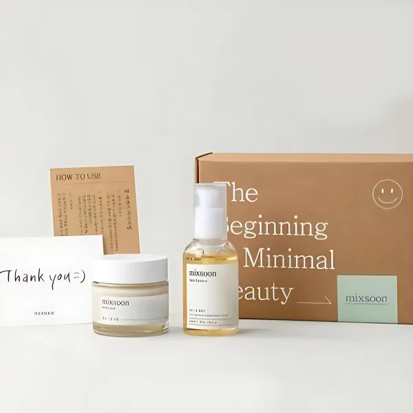 MIXSOON Bean Essence 50ml + Cream 50ml Duo Set