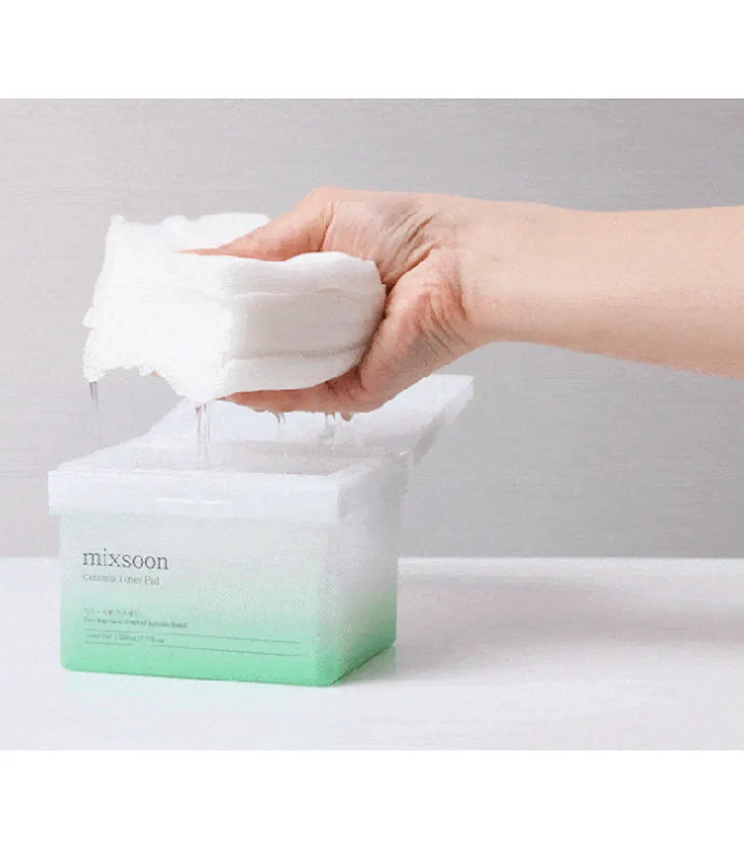 MIXSOON Centella Toner Pad 120pads 180ml