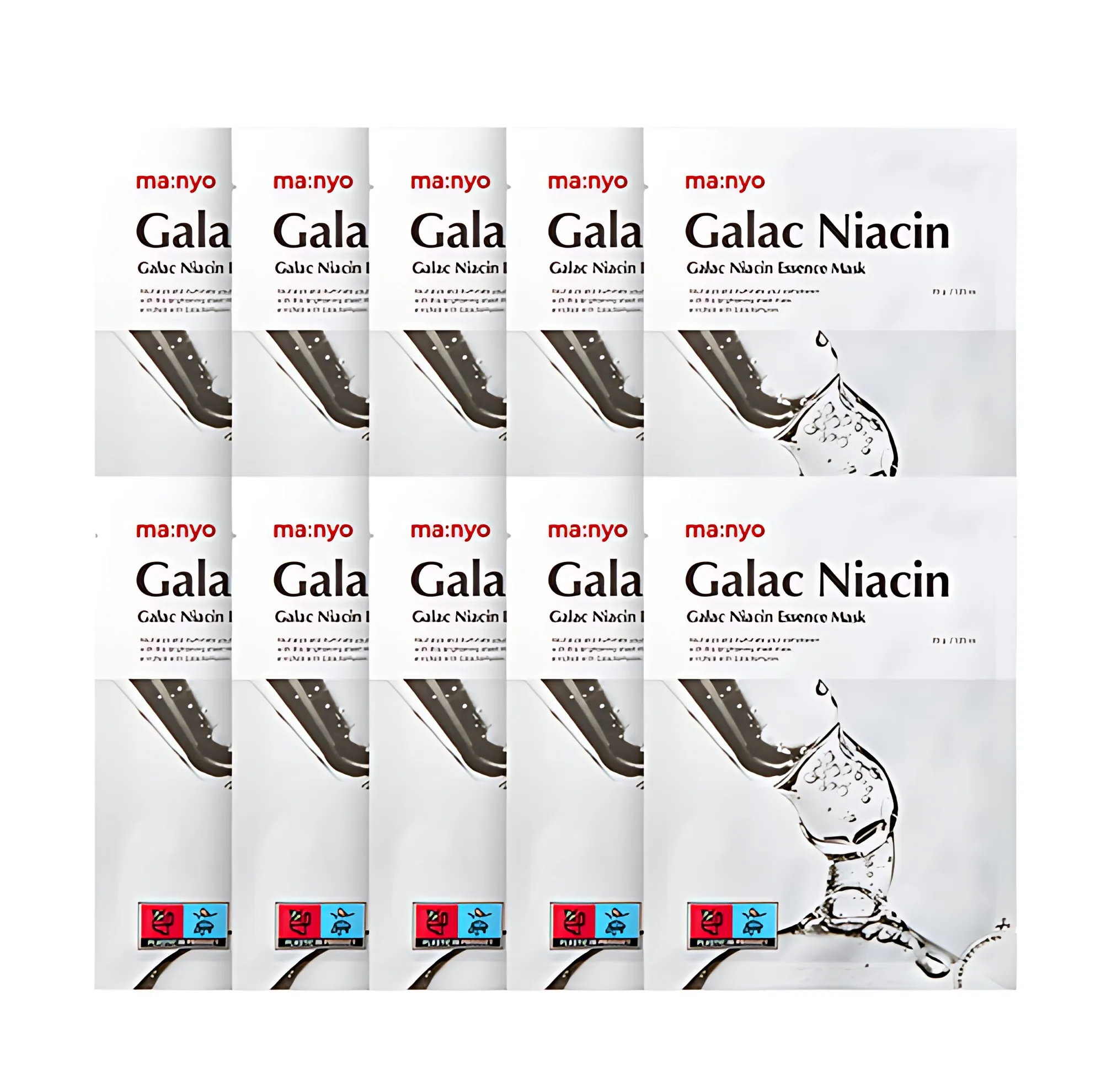 ma:nyo Galac Niacin Essence Mask 30g*10sheets