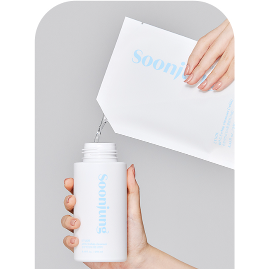 ETUDE HOUSE Soon Jung pH 6.5 Whip Cleanser 150ml / Refill 150ml - Image 3