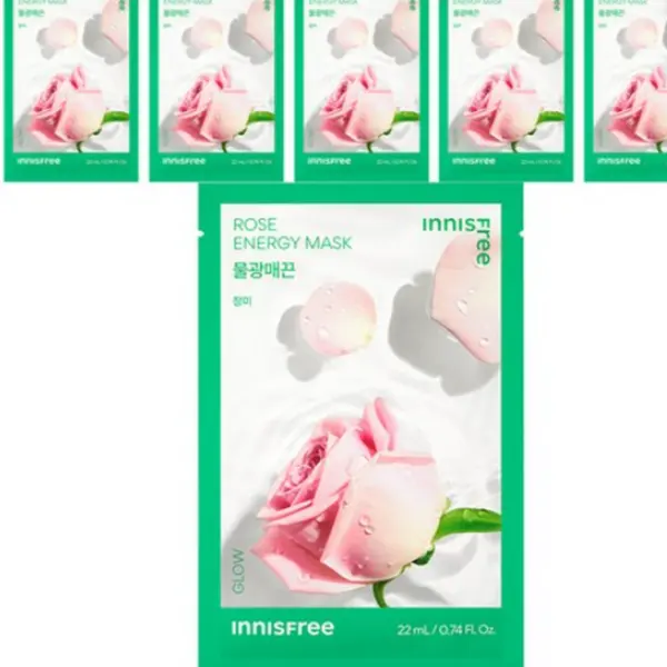 INNISFREE ROSE Energy Mask 22ml*6sheets