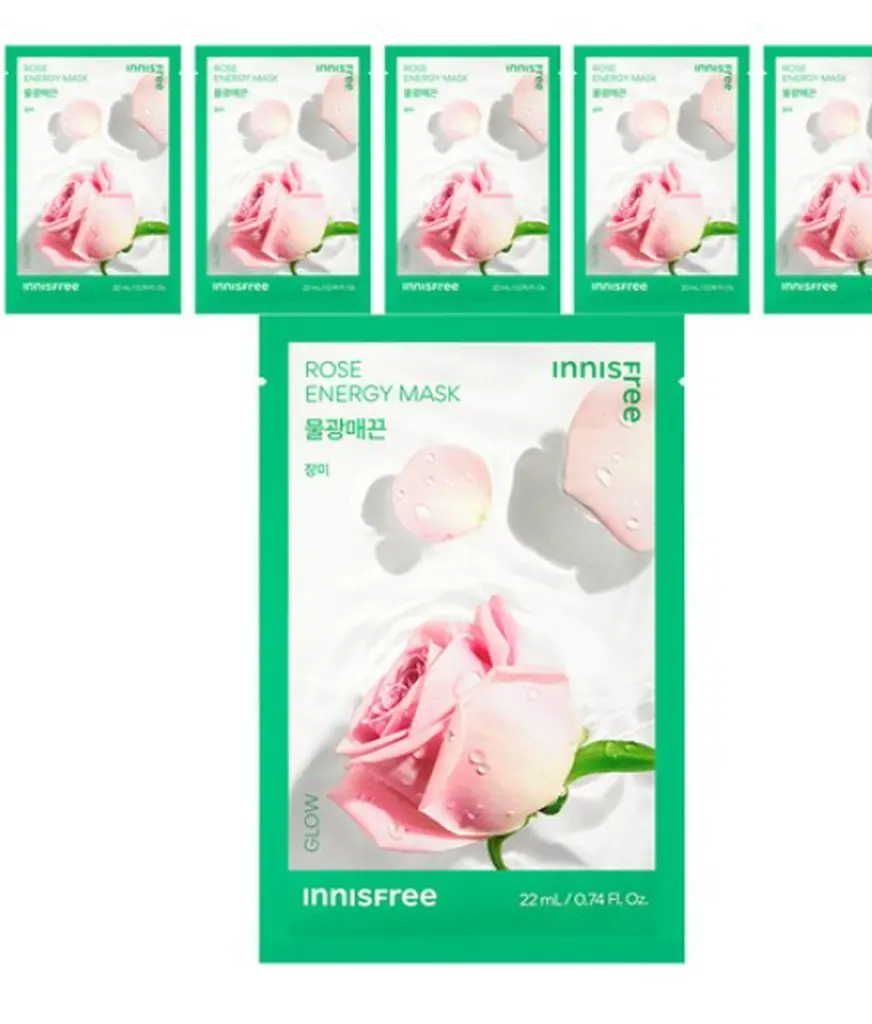 INNISFREE ROSE Energy Mask 22ml*6sheets