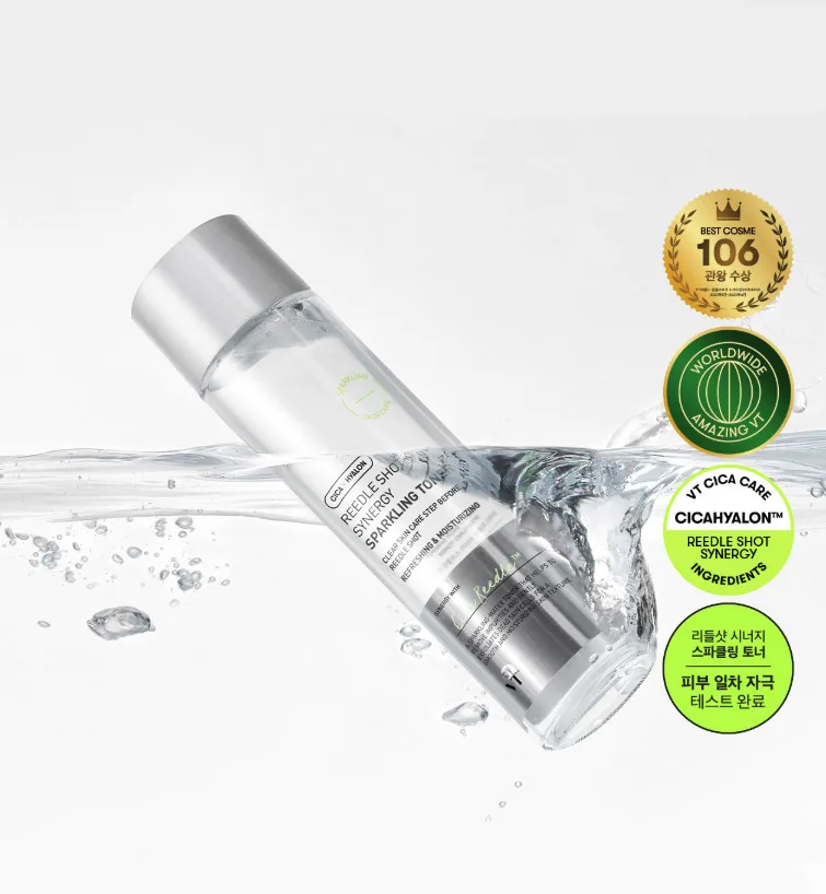 VT COSMETICS Reedle Shot Synergy Sparkling Toner 150ml - Image 2