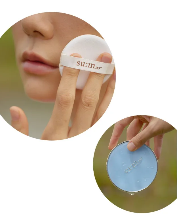 SU:M37 Water-Full Mesh Cushion Glow 13g - Image 3