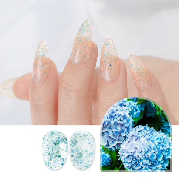 JelloJello JS-20 Hydrangea Nail Gel Polish