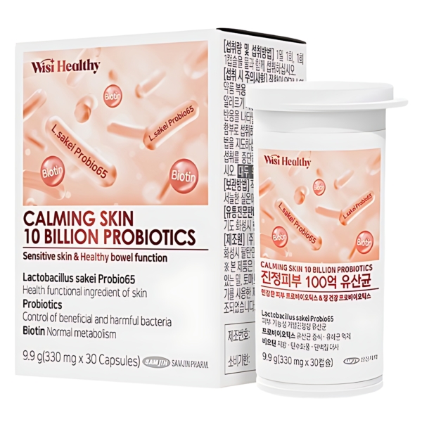 Wisi Healthy Soothing Skin 10 Billion Probiotics 30 Tablets
