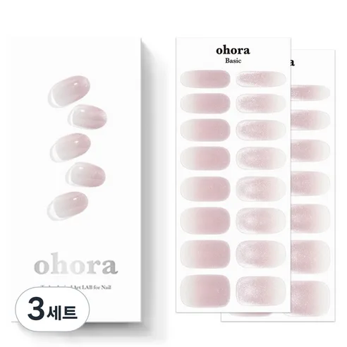 Ohora Gel Strip Nail Set - N Glossiest 3set
