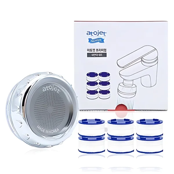 Atojet Premium Faucet for Washbasin + 6 Water Purification Filters